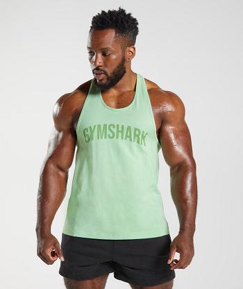 Stringers Gymshark Power Hombre Verde | CO 3548MQZ